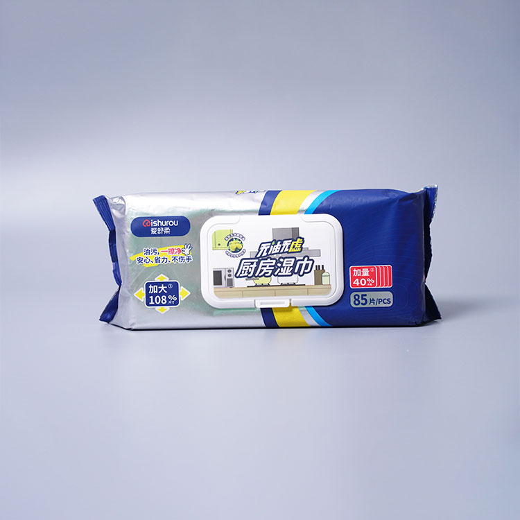 Disposable Kitchen Wipes Big Size Square Wet Wipes