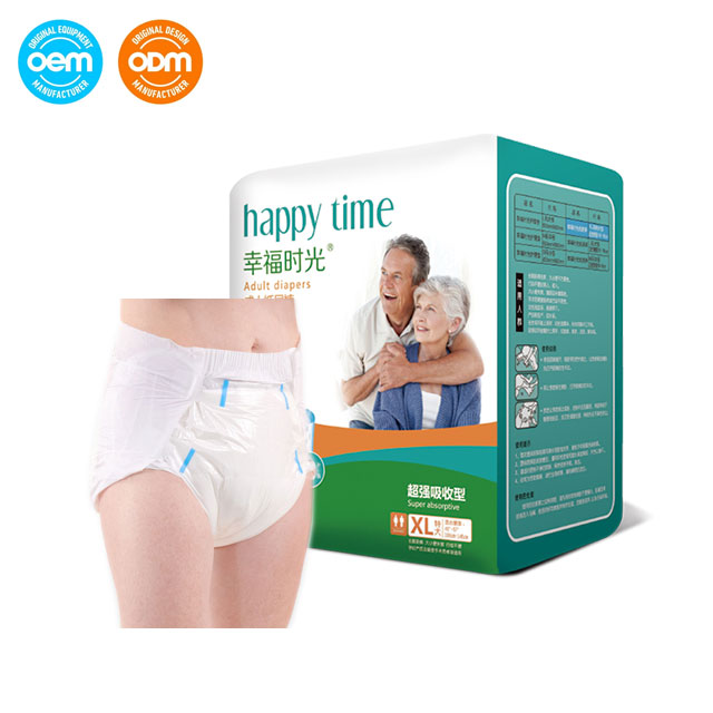 Customized High Absorbent Disposable Unisex Adult Incontinence Diapers